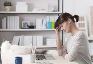 woman at desk 2